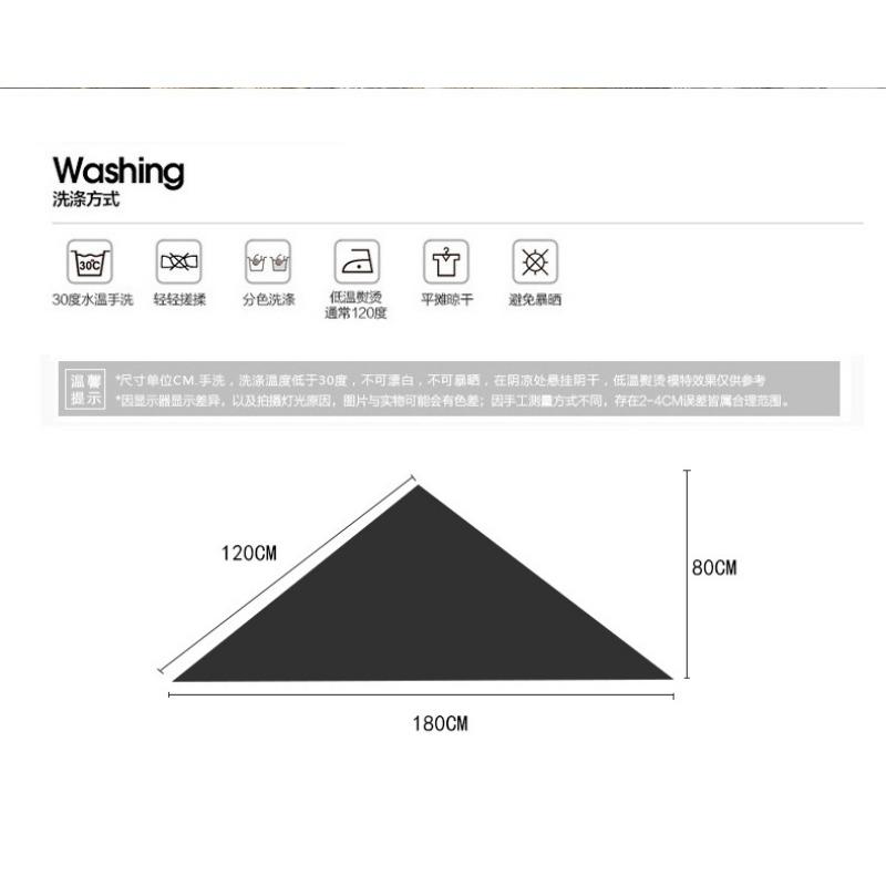 Women S Thick Triangle Scarf For Office Air Conditioned Room Neck Protection