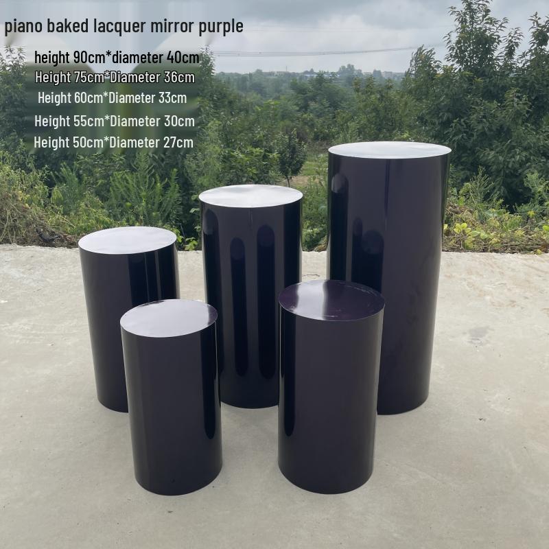 Cylindryczny Stół Weselny na Desery Stojak na Tort Wystawa na Imprezy