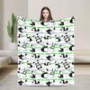 Panda Animal Fuzzy Blanket Novelty Throw Blanket for Bed Sofa Couch 200x150cm Quilt