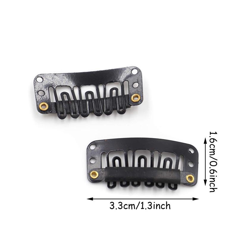 Baskerklämma Perukfixering BB-klämma - Osynlig hårnål för säkra, enkla håraccessoarer och sidoklämmor.