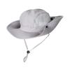 Fashion Wide Brim Men's Fisherman Hat Sun Protection Waterproof Fishing Hats Quick-drying Breathable Camping Hiking Caps Outdoor