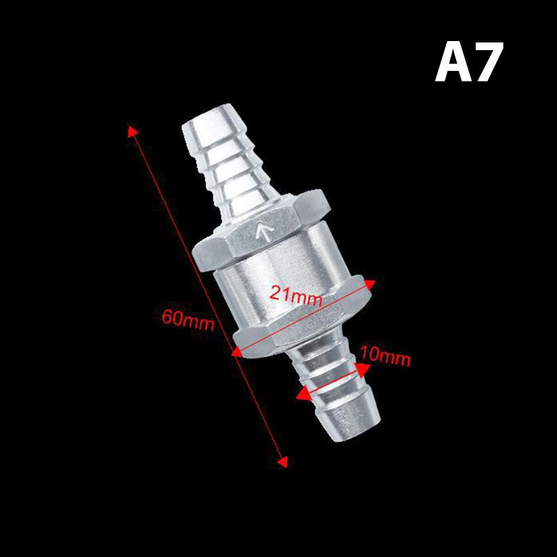 6 mm/8 mm/10 mm/12 mm Hand-Kraftstoffpumpenleitung, Gummi-Aluminium-Hand-Primerbirne, Dieselöl-Transferbenzin für Auto, Boot, Marine, Außenbordmotor