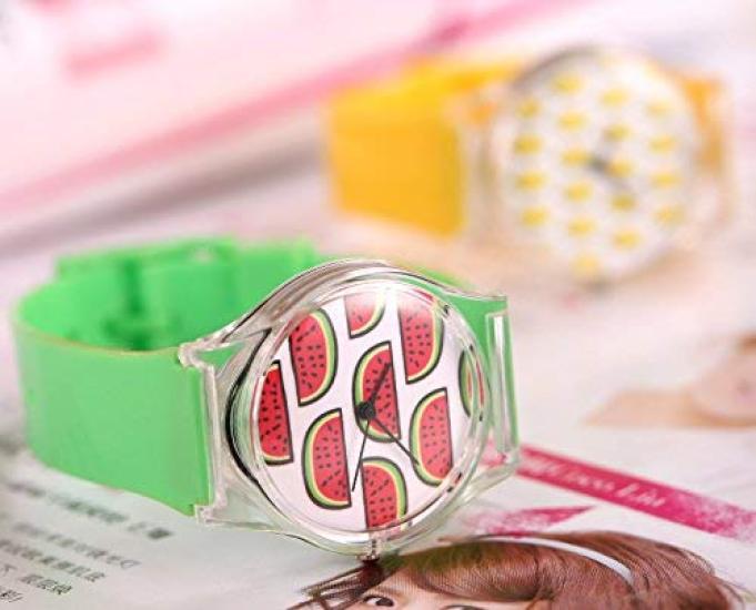 ZooooM Silicone Watch with a Unique Design, Quartz Movement, Fashionable and Casual, Perfect Gift for Men and Women (Rainbow) ZM-WATCH3036-RAI