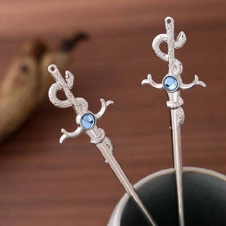 Snake Hairpin Traditional Han Costume Hair Stick Party Accessories Hair Decors