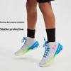 Under Armour Curry 2 Retro GS Splash Party Kinder-Sneakers Grau Halo-Grau Elektroblau 3026305-100