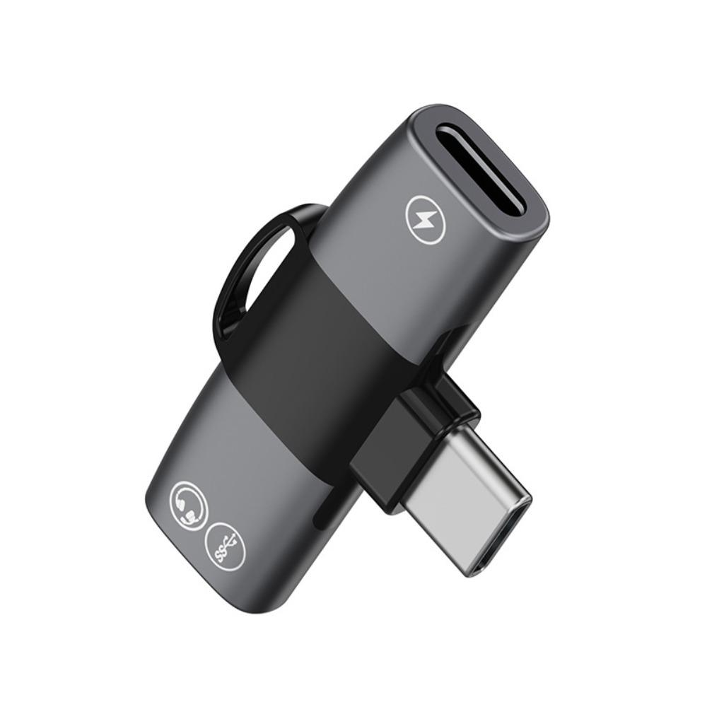 Converter OTG 2 in 1 Adapter Fast Charging Type C 2-in-1 Multifunctional Adapter  U Disk