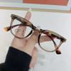 High-end Anti-blue Light Reading Glasses Big Face Fashion Women's Reading Glasses Korean Retro Rice Binding Glasses Women