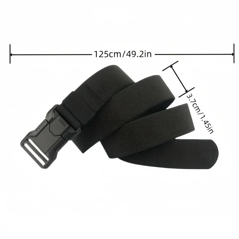 New Quick Release Pluggable Buckle Men Belt Breathable Elastic Outdoors Belts For Men Elastic Pants Belt