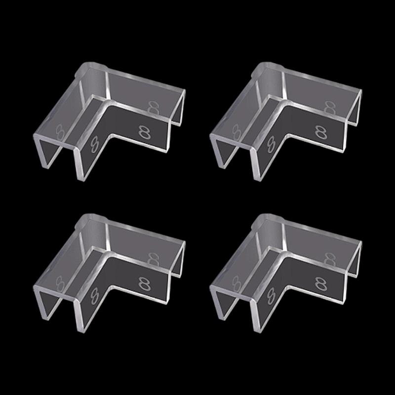 Easyly Install Aquariums Edges Protectors Offering Superior Safety Against Collision Tilting and Water Leakage