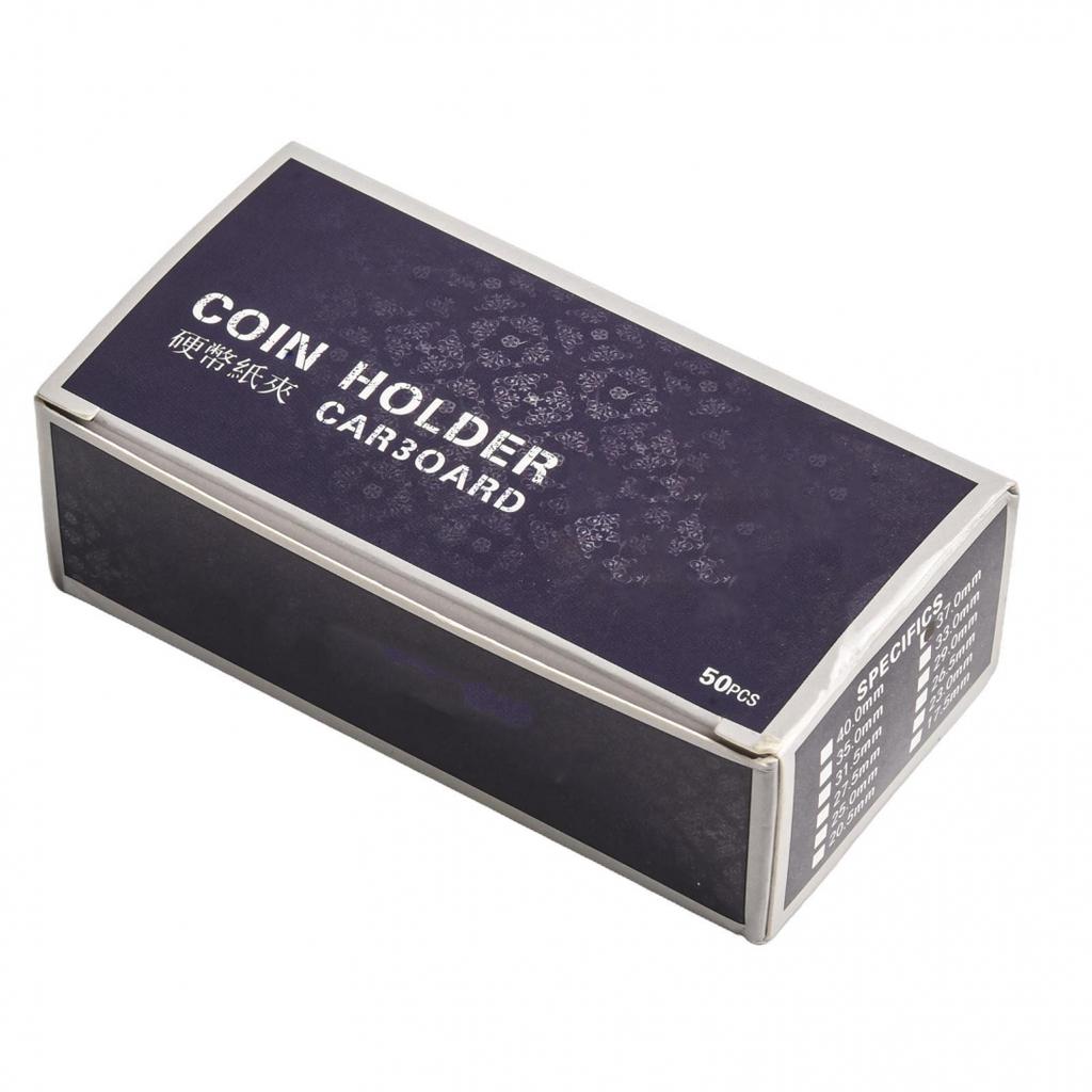 Bekväma mynthållare för enkel myntförvaring för myntsamlare