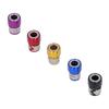 10 Stück Magnetischer Schraubenring 5 Farben Aluminiumlegierung Schraubendreher Magnetischer Ringhalter für die Installation