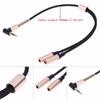 3.5MM Jack Plug Y Splitter Audio Stereo Extension Earphone Headphone Extension Cable