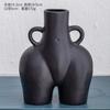 Human Body Shaped Creative Ceramic Docking Vase, Dried Flower Arrangement, Simple Modern Art, Home Decoration, Office Vase