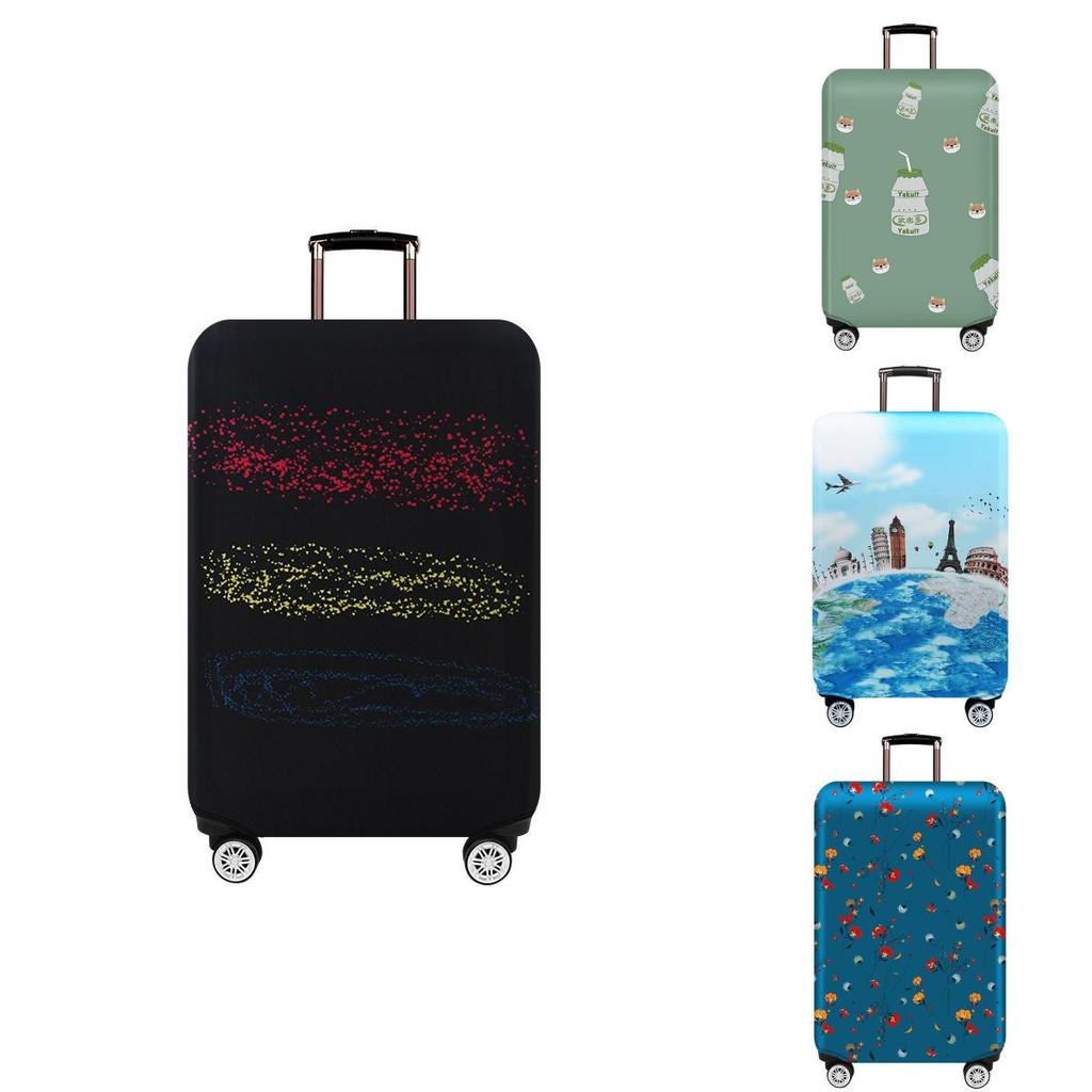 Elastic Luggage Protective Cover-suitcase Dustproof Cover For Travel Accessories