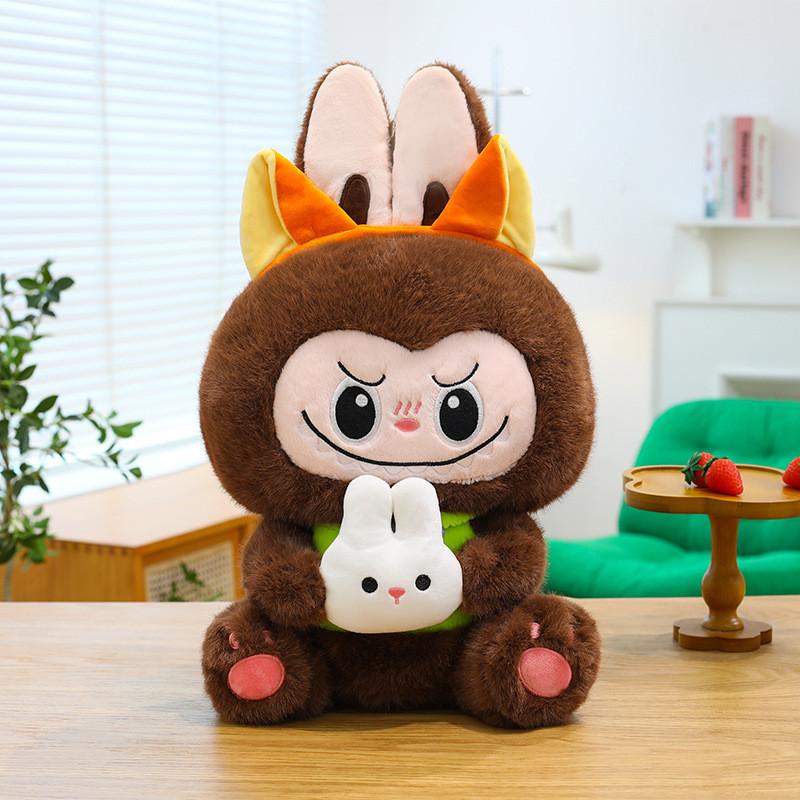 

Cartoon Plush Animal Toy With Pp Cotton Filling For Kids And Collectors 28cm коричневый