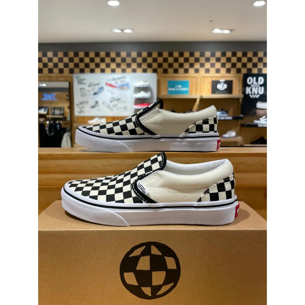 Vans Kids Core Classic Checkerboard Slip-on VN000ZBUEO1 VN000ZBUEO11 5632 US.12(175)