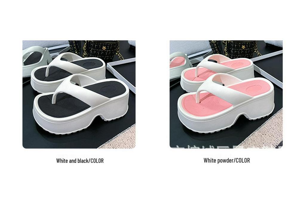 Women's Thick-Soled Summer Slippers: New Style Outdoor Flip-Flops and Sandals