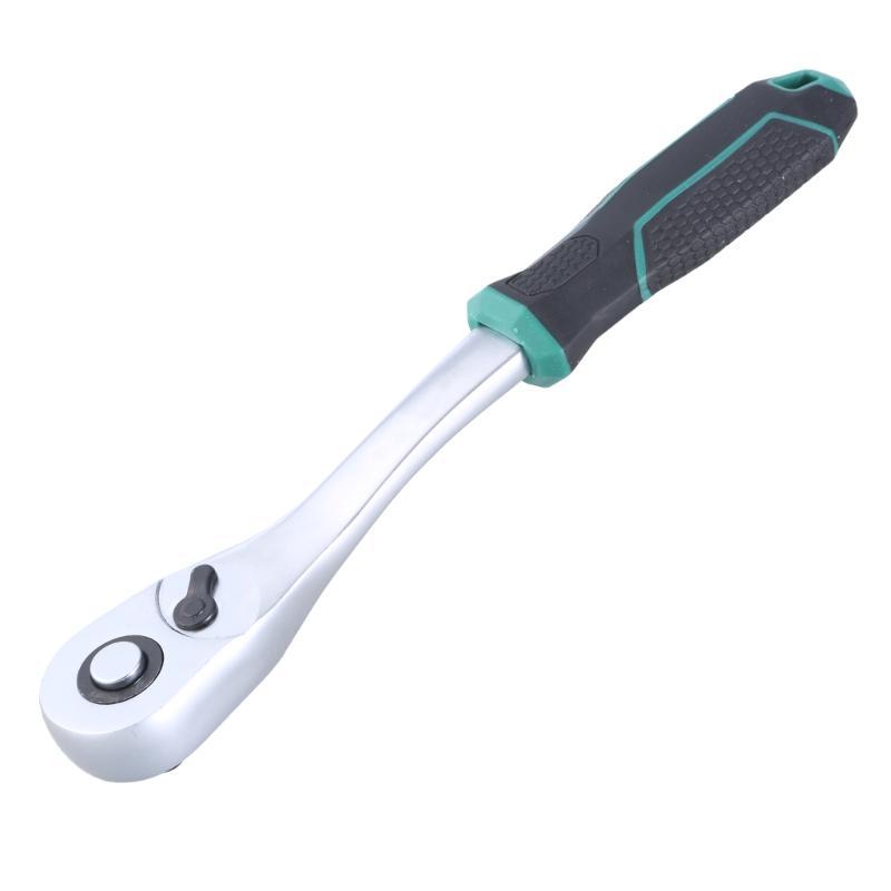 90 Tooth Wrench Ratchet Wrench 1/2 "3/8" 1/4" Wrench Tool Smooth to Operate Efficient in Tight Spaces