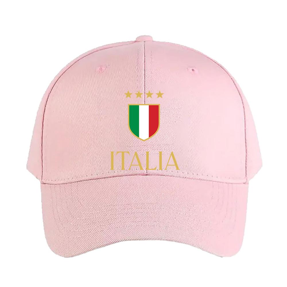 Italia Cap Summer Woman Man Adult Hat Fashion Casual Adjustable Printed Baseball Caps Trucker Cap Outdoors