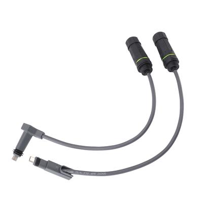 2PCS SPX Plug To RJ45 Adapter 1200Mbps IP68 Waterproof Ethernet Cable Connector for Dishy and Router Satellite