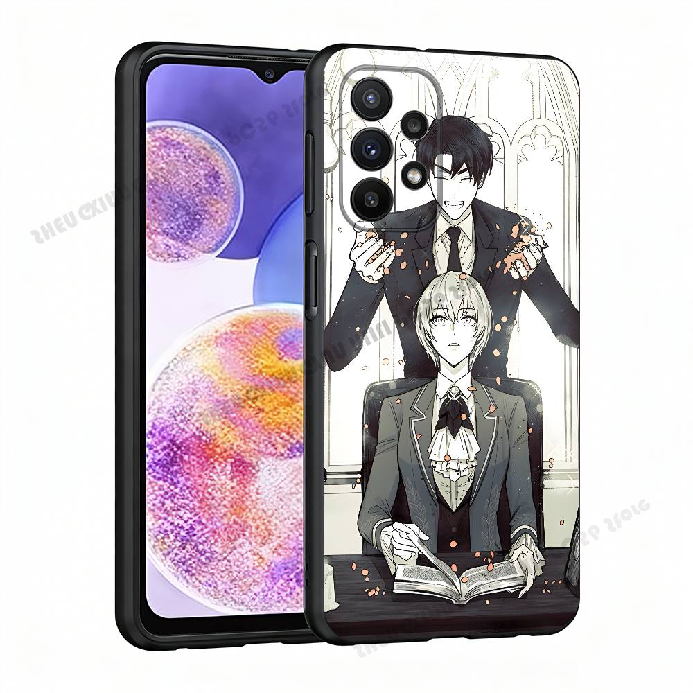 Angela Roland Library Silicone Protect Case For Samsung A21 31 51 53 20 22 30 32 42 50 70 Cover