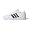 (GS) adidas Grand Court J 'White Black' Kids' EF0103
