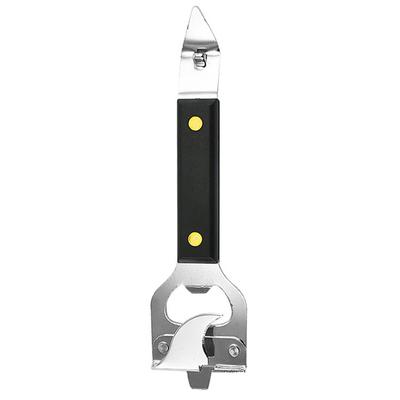 Can Opener Adjustable Stainless Steel Non-Slip Multifunction Manual Jar Bottle Opener Gadget Home Gadgets Accessories