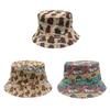 Trendy Capybara Pattern Fisherman Hat Beach Vacation Bucket Sunshade Hat for Animal Lover and Trendsetters