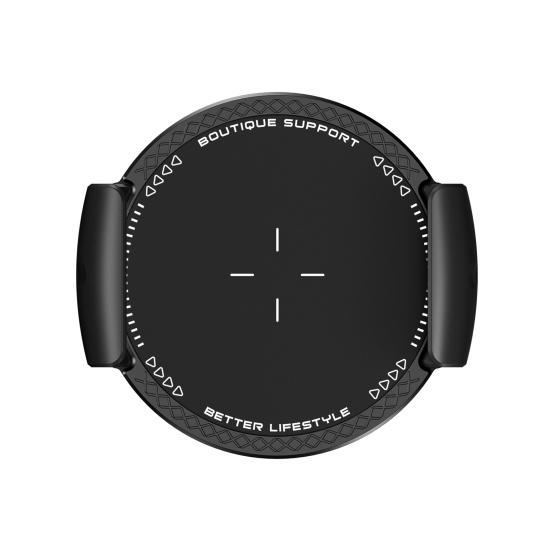 

Magnetic Phone Clip Holder Mini Pocket Phone Mount Clip-on Mobile Stand Multi-Functional Stand for Gaming Watching Videos чёрный