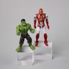 6 Stück/Set Dekorative Avengers Actionfiguren Captain America Iron Man Sammler-Miniatur Die Avengers Ornament für Kinder