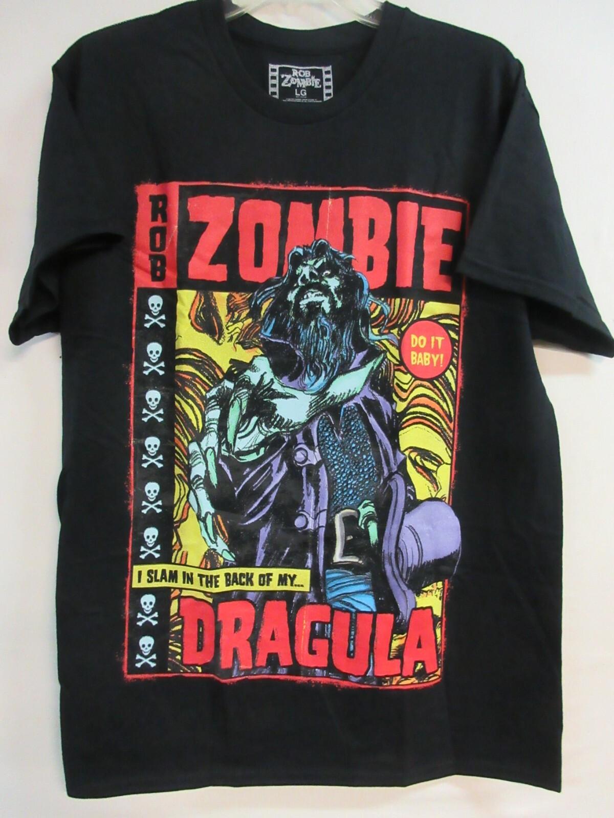 ROB ZOMBIE OFFICIAL MERCH DRAGULA 2024 BAND CONCERT MUSIC T- LARGE Unisex T-Shirt S