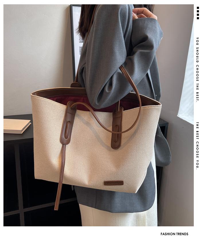 Borsa a tracolla da donna casual di grande capacità Borse tote versatili da pendolare Sacs pour femmes Bolsos de mujer BAG