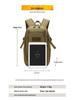 Men's Large Capacity Camouflage Tactical Backpack for Hiking, Cycling, and Mountaineering
