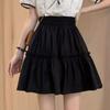 Spring Autumn Skirts for Petite Women High-waisted A-line Short Skirt Pleated Skirt Umbrella Skirt Women's Casual All-match Versatile Skirts