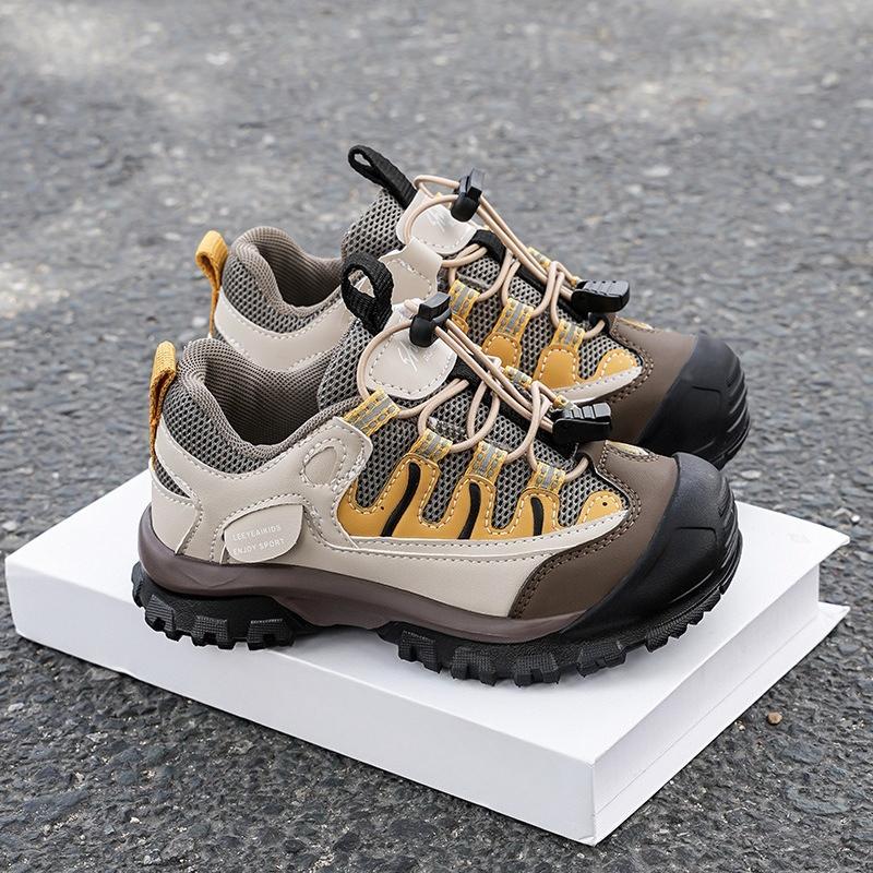 Soft-bottomed Anti-slip Boys Sports Shoes Versatile Girls Shoes 26 жёлтый