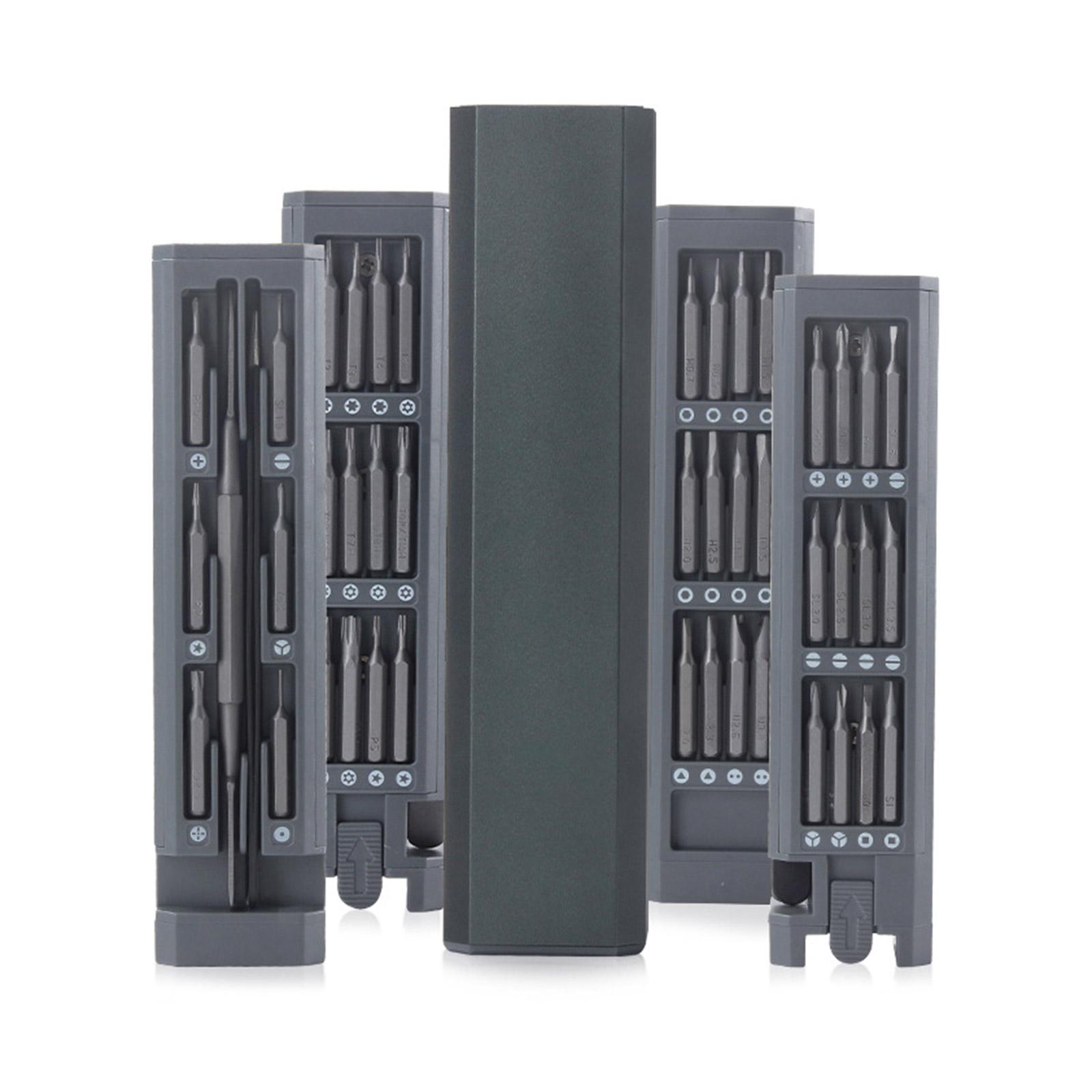 

Набор прецизионных отверток 45 в 1, набор магнитных бит Torx-Hex, многофункциональные биты для компьютера, очков