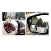 Blind Spot Mirror, 2'' Round  Glass Convex Rear View Mirror, Pack of 1