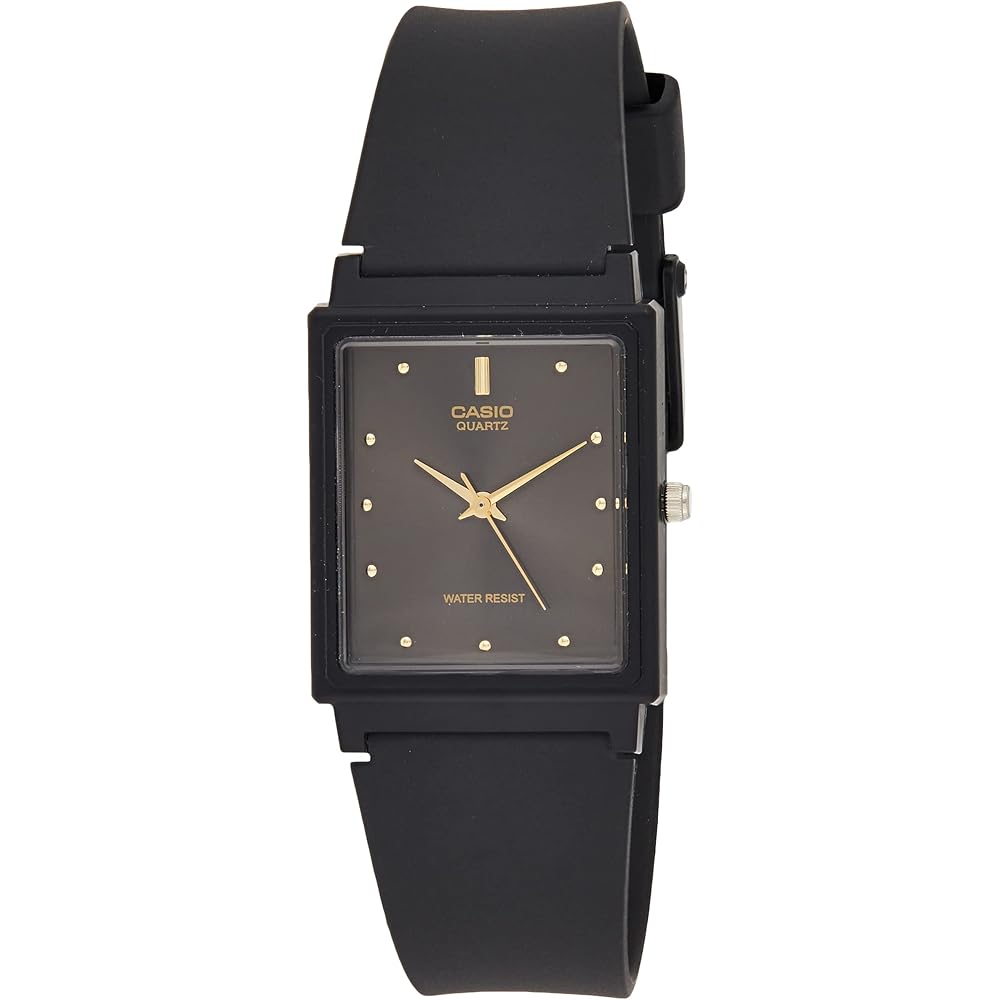 Casio Standard MQ-38-1A Women s Wristwatch Black Analog Design Water Resistant