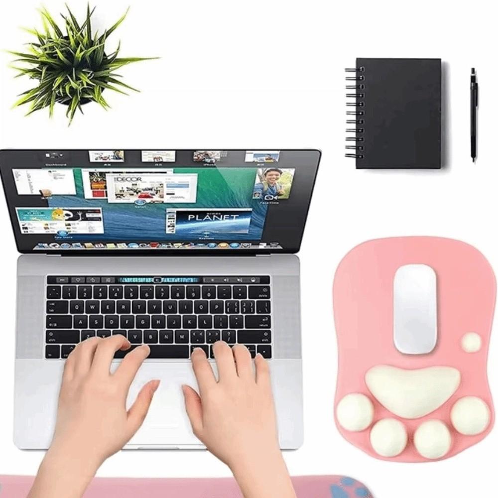 Hand Guard Gaming Mouse Pads Cartoon Mouse Wrist Pad Creative 3D Cat Paw Mouse Pad  Office Desk