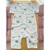 8090 Large Size Summer Nishimatsuya Japanese Style Unisex Baby Soft Pure Cotton Short Sleeve Breathable Dinosaur Romper