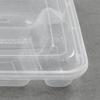 LISM Disposable Four-Compartment Meal Box