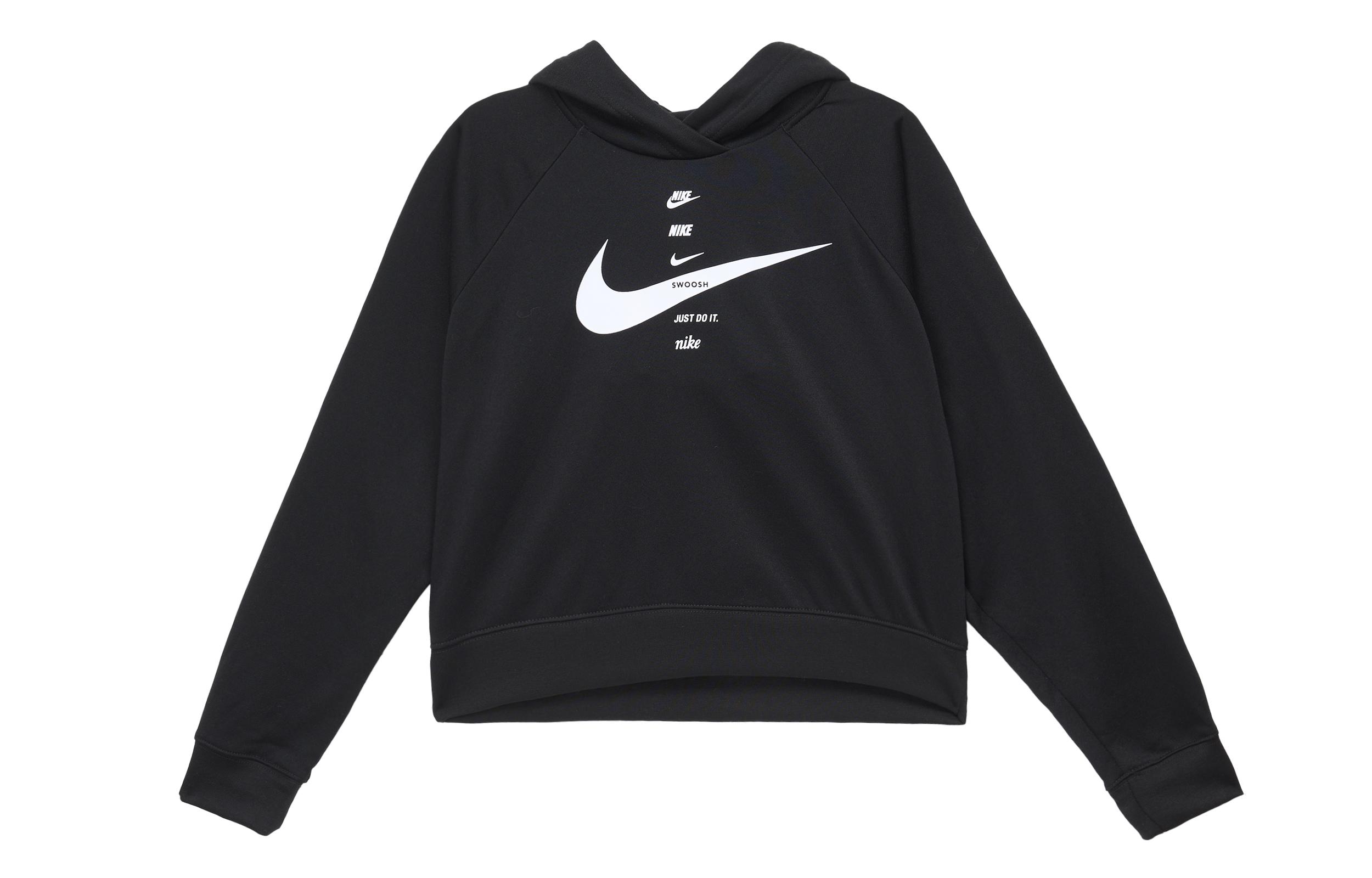 Nike Sportswear Sweatshirt Women s Black/White DJ1124-010 L