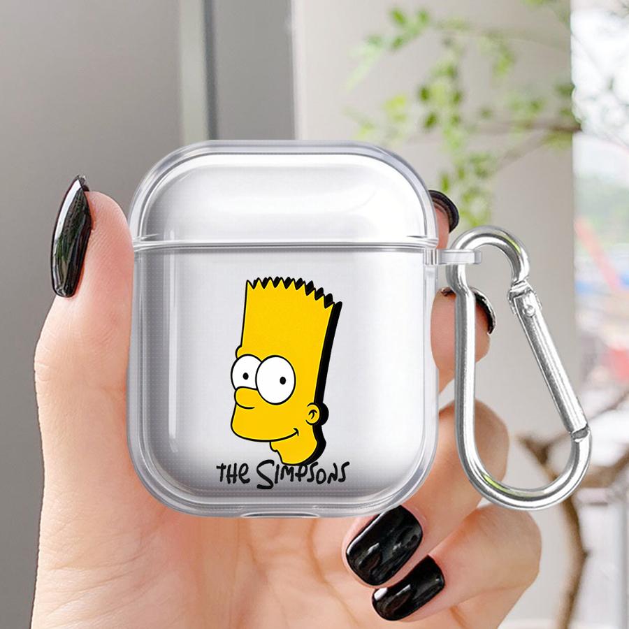 The Simpsons Case For Airpods 2 Pro 4 Pro3 1 3 Pro2 Clear Earphone Cases Cover