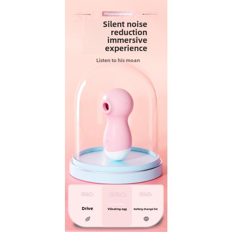 Seahorse Baby Sucking Vibration Masturbation Wand Vibrator Massage Stick Lovely Shape Female Intimate Toys Adult Products