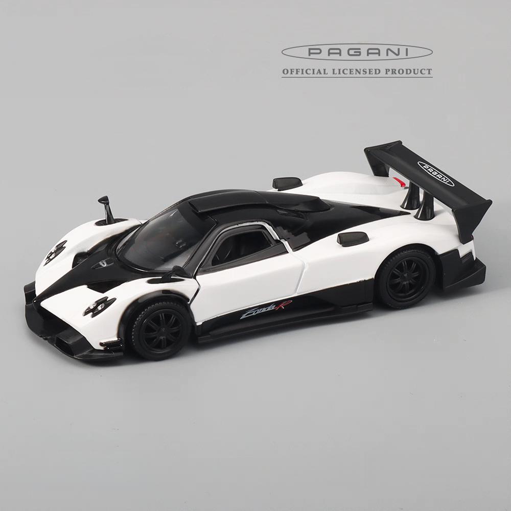 Pagani Zonda R Supercar 5 Inch Metal Car Simulation Diecast & Toy Vehicle RMZ City 1:36 Alloy Model Pull Back Car
