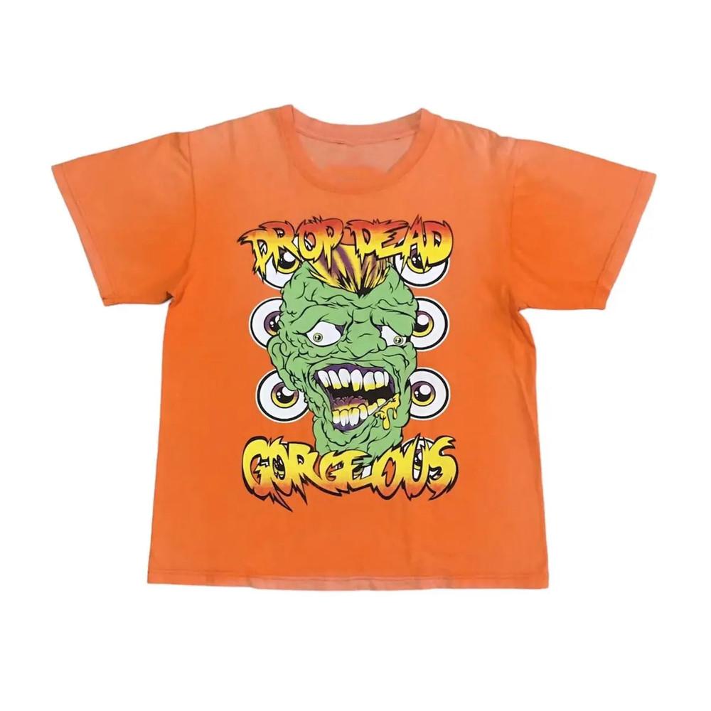 

DROP DEAD GORGEOUS Band Monster Gift For Fan S to 5Xl Orange Tshirt QT10 Unisex T-Shirt XXXXL