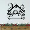 Ironcraft Flying Bird Wall Art with Branches, Classic Home Decor & Holiday Gift