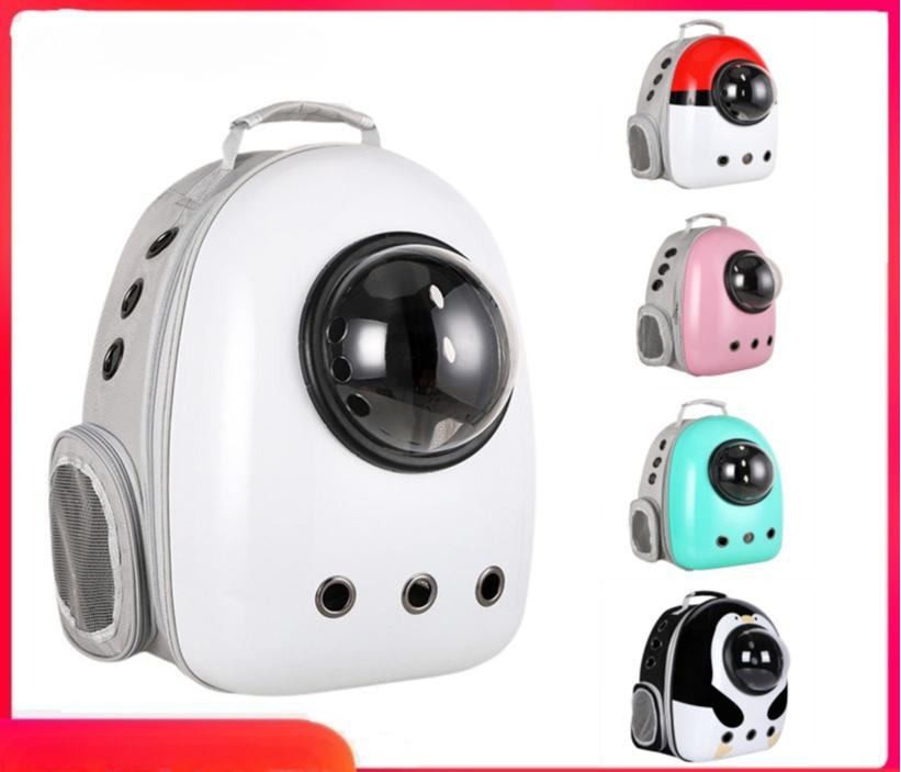 Cat Bag Out Portable Space Capsule Breathable Cat Backpack Pet Double Shoulder Large Capacity Cage Dog Cat Supplies