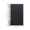 Fashion Folding Folders Plastic Picture Album Document Bag Information Booklet  Document Storage