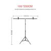 T-Shaped Bracket Background Stand for Photography and Live Broadcast